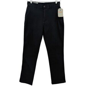 Hallstatt Men's Stretch Standard Fit Tapered Black Chino Pants Size 32x32 NWT
